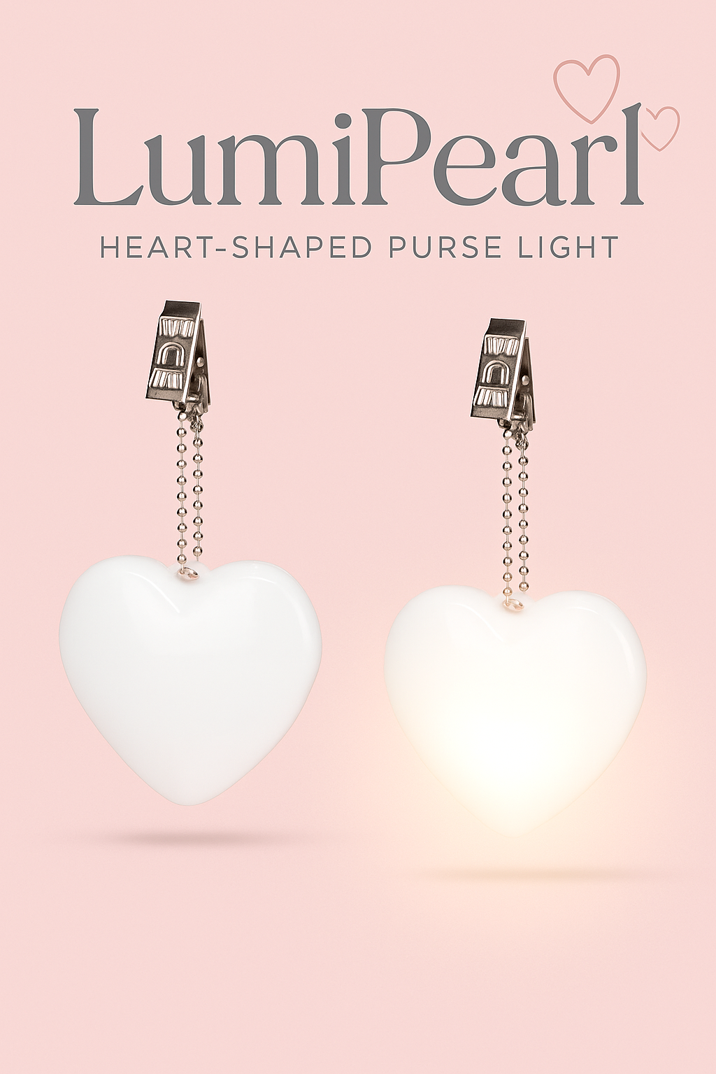 LumiPearl™ Purse Light – Elegant Clip-On LED for Handbags