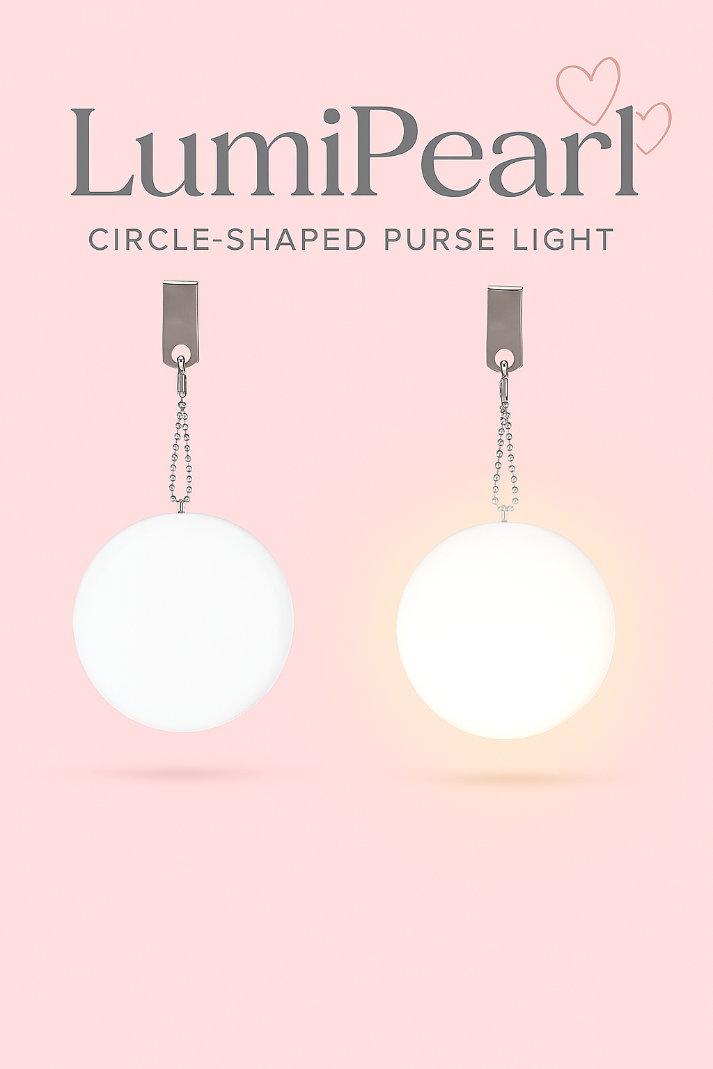 LumiPearl™ Purse Light – Elegant Clip-On LED for Handbags