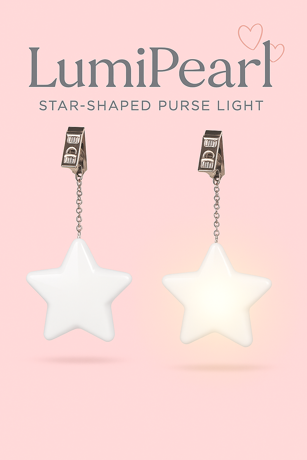LumiPearl™ Purse Light – Elegant Clip-On LED for Handbags